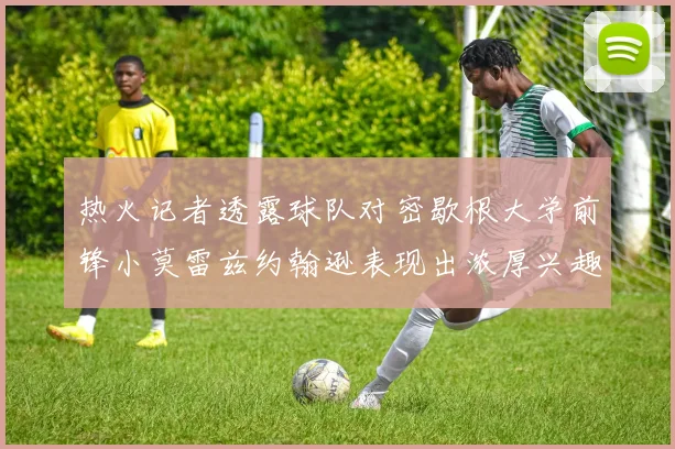 热火记者透露球队对密歇根大学前锋小莫雷兹约翰逊表现出浓厚兴趣